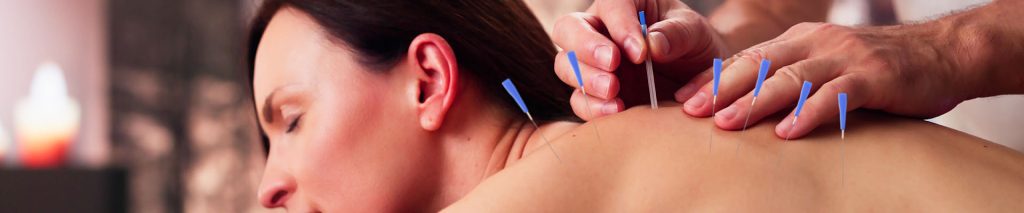 Young woman happy with the acupuncture care she is receiving