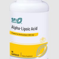 Alpha-Lipoic Acid supplement container