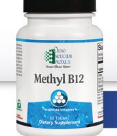 Methyl B 12 supplement bottle