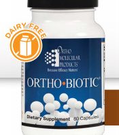 Ortho Biotic supplement bottle