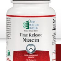 Time Release Niacin supplement container