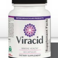 Viracid supplement container