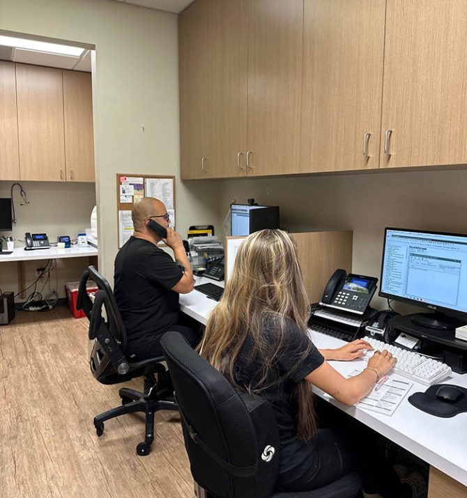 Hernan & Alyson - Medical assistants at Summit Health Group